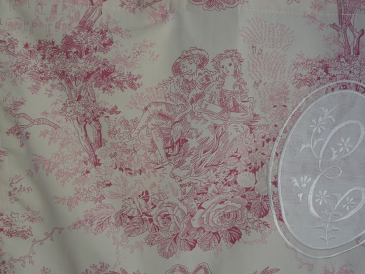 store toile deJouy rose