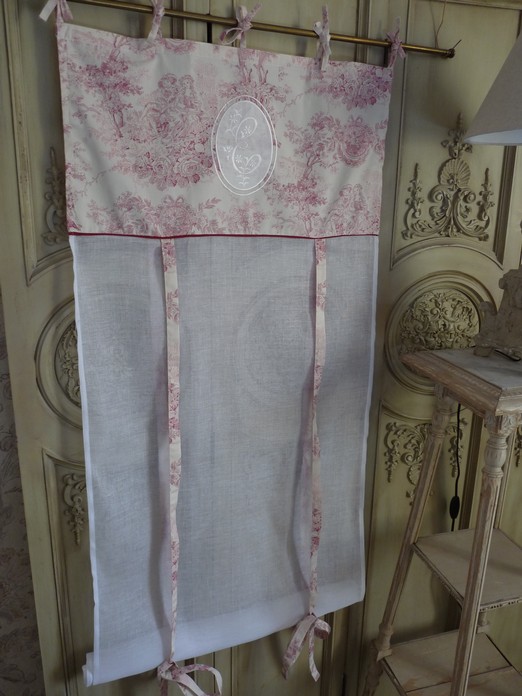 store toile deJouy rose