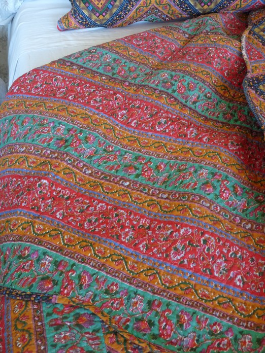 boutis Jaipur coloré 100 % coton 