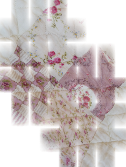  boutis provençal  patchwork rose